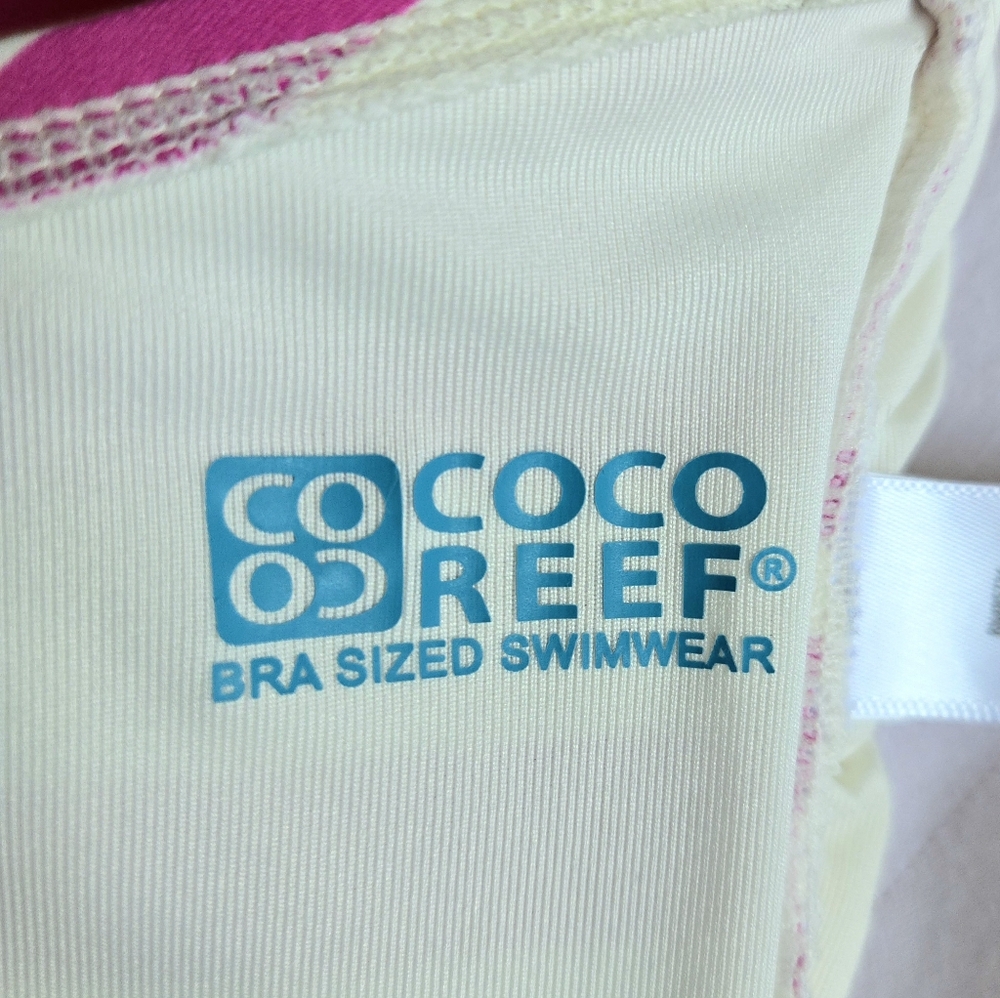( COCO REEF ) Bra Sized Allover Slimming One-Piece Swimsuit, 34DD (M - L) - Picture 6 of 16